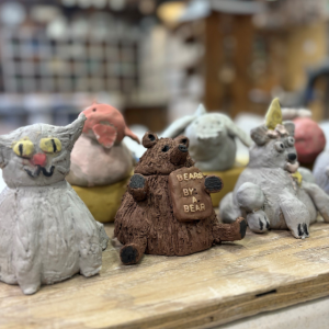 Pinch Pot Animals   Bobble Heads